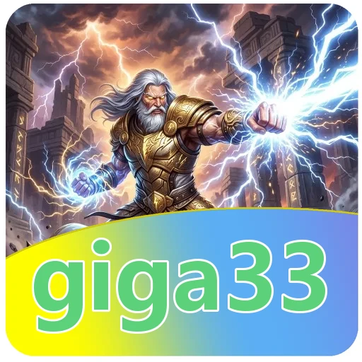 Ikon giga33 untuk syarat Android pada halaman unduh